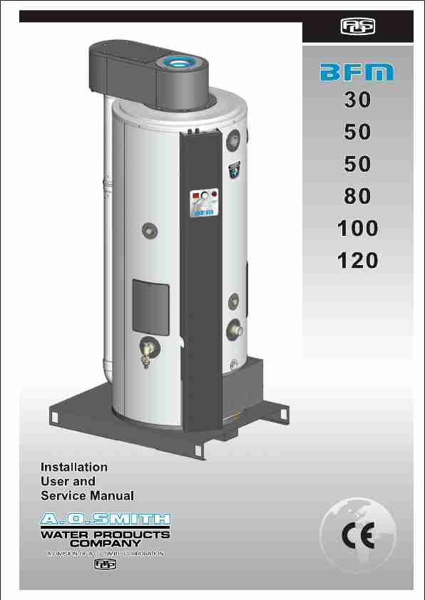 A O  Smith Water Heater BFM - 120-page_pdf